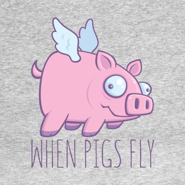 When Pigs Fly with Text by fizzgig